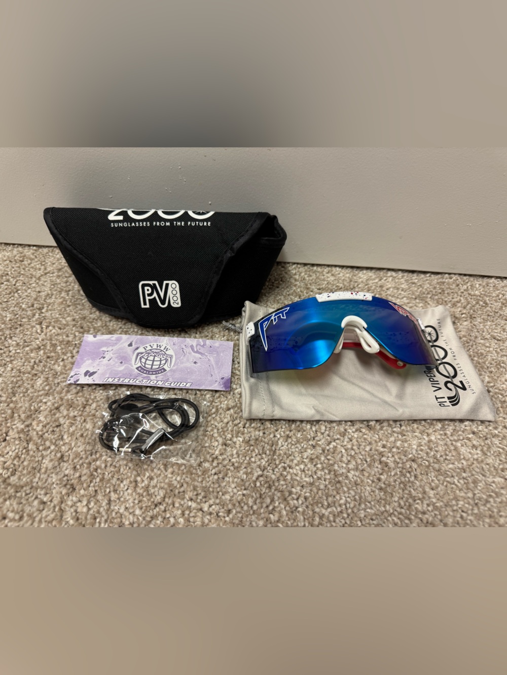 Pit Viper The Merika Original 2.0 Regular Shield Sunglasses